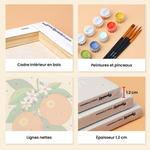 Charger l'image dans la galerie, Mini Peinture par numéros 15x20cm (6 pièces) - Soleil d'Italie