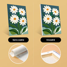 Charger l'image dans la galerie, Mini Peinture par numéros 15x20cm (6 pièces) - Fleurs Graphiques