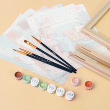 Charger l'image dans la galerie, Mini Peinture par numéros 15x20cm (6 pièces) - Cocooning Amoureux