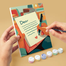 Charger l'image dans la galerie, Mini Peinture par numéros 15x20cm (6 pièces) - Cocooning Amoureux