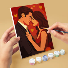 Charger l'image dans la galerie, Mini Peinture par numéros 15x20cm (6 pièces) - Romance et Amour