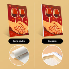 Charger l'image dans la galerie, Mini Peinture par numéros 15x20cm (6 pièces) - Romance et Amour