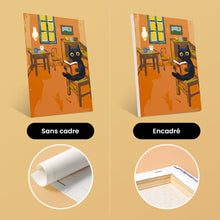 Charger l'image dans la galerie, Mini Peinture par numéros 15x20cm (6 pièces) - Chat Style Van Gogh