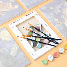 Charger l'image dans la galerie, Mini Peinture par numéros 15x20cm (6 pièces) - Chats Nuit Étoilée