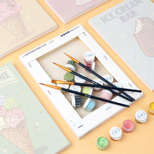 Charger l'image dans la galerie, Mini Peinture par numéros 15x20cm (6 pièces) - Glaces Vintage