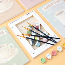 Charger l'image dans la galerie, Mini Peinture par numéros 15x20cm (6 pièces) - Café Classique