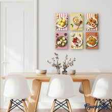 Charger l'image dans la galerie, Mini Peinture par numéros 15x20cm (6 pièces) - Cafés du Monde