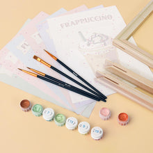 Charger l'image dans la galerie, Mini Peinture par numéros 15x20cm (6 pièces) - Cafés du Monde