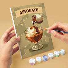 Charger l'image dans la galerie, Mini Peinture par numéros 15x20cm (6 pièces) - Spécialités de Café