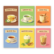 Charger l'image dans la galerie, Mini Peinture par numéros 15x20cm (6 pièces) - Thés du Monde Figured'Art