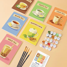 Charger l'image dans la galerie, Mini Peinture par numéros 15x20cm (6 pièces) - Thés du Monde