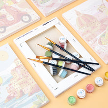 Charger l'image dans la galerie, Mini Peinture par numéros 15x20cm (6 pièces) - Évasion Méditerranéenne