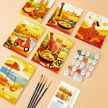 Charger l'image dans la galerie, Mini Peinture par numéros 15x20cm (6 pièces) - Espagne Vibrante