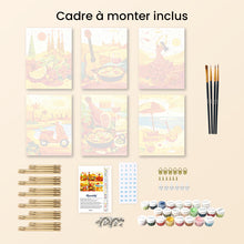 Charger l'image dans la galerie, Mini Peinture par numéros 15x20cm (6 pièces) - Espagne Vibrante