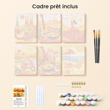 Charger l'image dans la galerie, Mini Peinture par numéros 15x20cm (6 pièces) - Espagne Vibrante