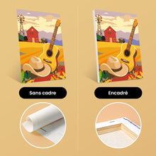 Charger l'image dans la galerie, Mini Peinture par numéros 15x20cm (6 pièces) - Bonjour USA