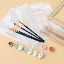 Charger l'image dans la galerie, Mini Peinture par numéros 15x20cm (6 pièces) - Charme Britannique