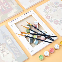 Charger l'image dans la galerie, Mini Peinture par numéros 15x20cm (6 pièces) - Charme Britannique