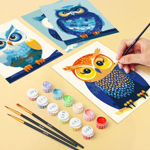 Charger l'image dans la galerie, Mini Peinture par numéros 15x20cm (6 pièces) - Veillée Colorée