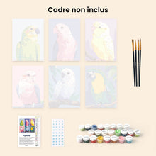 Charger l'image dans la galerie, Mini Peinture par numéros 15x20cm (6 pièces) - Mélodie des Tropiques
