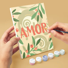 Charger l'image dans la galerie, Mini Peinture par numéros 15x20cm (6 pièces) - Amour Floral 1