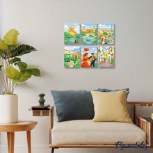 Charger l'image dans la galerie, Mini Peinture par numéros 15x20cm (6 pièces) - Monuments Européens