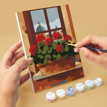 Charger l'image dans la galerie, Mini Peinture par numéros 15x20cm (6 pièces) - Campagne Italienne