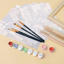 Charger l'image dans la galerie, Mini Peinture par numéros 15x20cm (6 pièces) - Tokyo en Fleurs