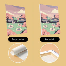 Charger l'image dans la galerie, Mini Peinture par numéros 15x20cm (6 pièces) - Tokyo en Fleurs