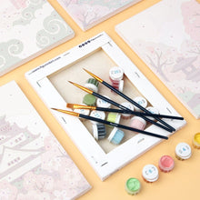 Charger l'image dans la galerie, Mini Peinture par numéros 15x20cm (6 pièces) - Esprit du Japon