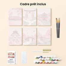 Charger l'image dans la galerie, Mini Peinture par numéros 15x20cm (6 pièces) - Esprit du Japon