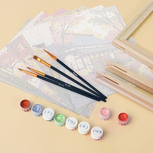 Charger l'image dans la galerie, Mini Peinture par numéros 15x20cm (6 pièces) - Japon Serein