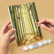 Charger l'image dans la galerie, Mini Peinture par numéros 15x20cm (6 pièces) - Paysages Zen