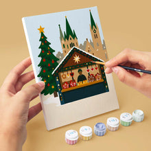 Charger l'image dans la galerie, Mini Peinture par numéros 15x20cm (6 pièces) - Noël en Europe