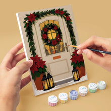 Charger l'image dans la galerie, Mini Peinture par numéros 15x20cm (6 pièces) - Portes d'Entrée de Noël