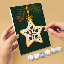 Charger l'image dans la galerie, Mini Peinture par numéros 15x20cm (6 pièces) - Traditions de Noël