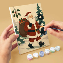 Charger l'image dans la galerie, Mini Peinture par numéros 15x20cm (6 pièces) - Ambiance de Noël