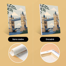 Charger l'image dans la galerie, Mini Peinture par numéros 15x20cm (6 pièces) - Cartes postales de Londres