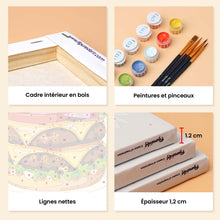 Charger l'image dans la galerie, Mini Série Peinture par Numéros 15x20cm (6 pièces) - Set Gourmand