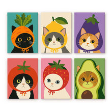 Charger l'image dans la galerie, Mini Série Peinture par Numéros 15x20cm (6 pièces) - Têtes de Jardin Potager Figured'Art
