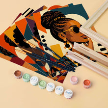Charger l'image dans la galerie, Mini Série Peinture par Numéros 15x20cm (6 pièces) - Portraits Afro Pop Art