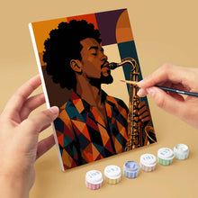 Charger l'image dans la galerie, Mini Série Peinture par Numéros 15x20cm (6 pièces) - Portraits Afro Pop Art