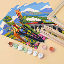 Charger l'image dans la galerie, Mini Série Peinture par Numéros 15x20cm (6 pièces) - Classiques de Voyage en Écosse