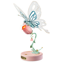 Charger l&#39;image dans la galerie, Puzzle 3D Papillon et Rose