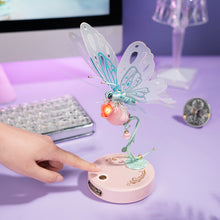 Charger l&#39;image dans la galerie, Puzzle 3D Papillon et Rose