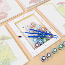 Charger l&#39;image dans la galerie, Peinture par numéros – Coffret de 6 toiles | Jus de Fruits Frais