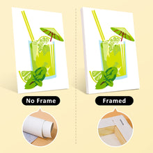 Charger l&#39;image dans la galerie, Peinture par numéros – Coffret de 6 toiles | Jus de Fruits Frais