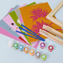 Charger l&#39;image dans la galerie, Peinture par numéros – Coffret de 6 toiles | Impressions Florales Modernes