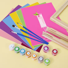 Charger l&#39;image dans la galerie, Peinture par numéros – Coffret de 6 toiles | Verres à Cocktail Élégants