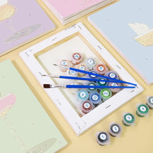 Charger l&#39;image dans la galerie, Peinture par numéros – Coffret de 6 toiles | Verres à Cocktail Élégants